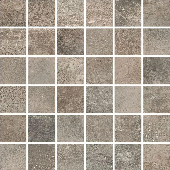 Vision Mosaico Brun Rett 30x30